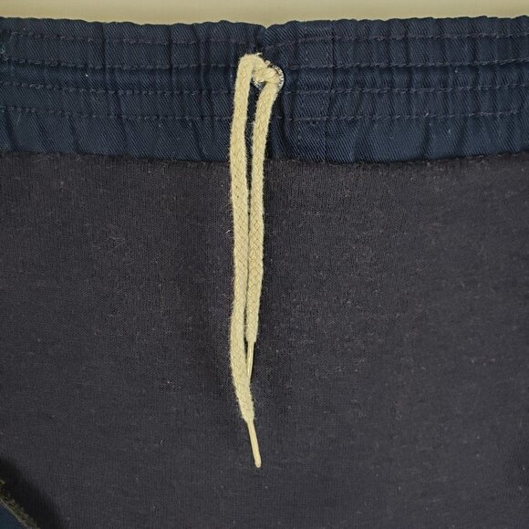 Adidas Vintage 1980s Running Shorts Made in USA Blue Red Trefoil Size XL - Picture 10 of 13